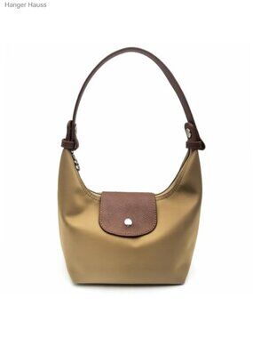 Convertible Crossbody Shoulder Bag with 2 Straps Nylon Minimalist Handbag